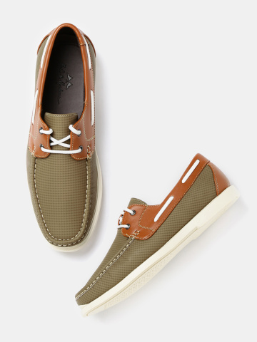 Flipkart offers on Mast & Harbour Men Brown Boat Shoes Mast & Harbour Men Brown Boat Shoes